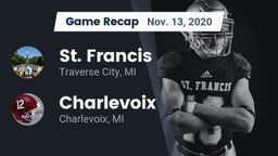 Recap: St. Francis  vs. Charlevoix  2020