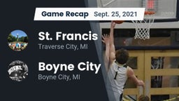Recap: St. Francis  vs. Boyne City  2021