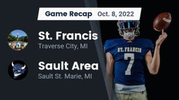 Recap: St. Francis  vs. Sault Area  2022