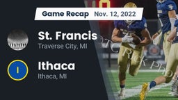 Recap: St. Francis  vs. Ithaca  2022