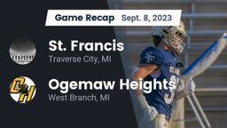 Recap: St. Francis  vs. Ogemaw Heights  2023