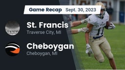 Recap: St. Francis  vs. Cheboygan  2023