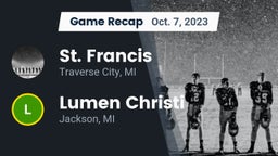 Recap: St. Francis  vs. Lumen Christi  2023