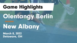 Olentangy Berlin  vs New Albany  Game Highlights - March 8, 2022