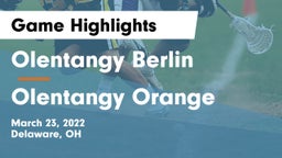 Olentangy Berlin  vs Olentangy Orange  Game Highlights - March 23, 2022