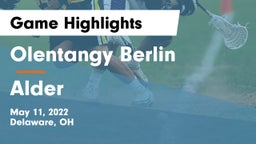 Olentangy Berlin  vs Alder  Game Highlights - May 11, 2022