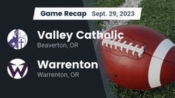 Recap: Valley Catholic  vs. Warrenton  2023