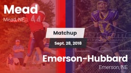 Matchup: Mead vs. Emerson-Hubbard  2018