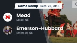 Recap: Mead  vs. Emerson-Hubbard  2018