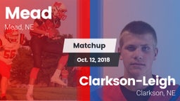 Matchup: Mead vs. Clarkson-Leigh  2018