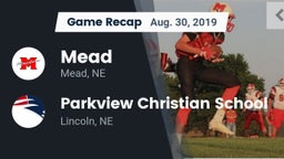 Recap: Mead  vs. Parkview Christian School 2019