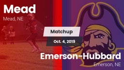 Matchup: Mead vs. Emerson-Hubbard  2019