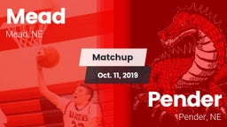 Matchup: Mead vs. Pender  2019