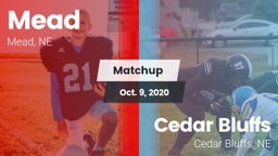 Matchup: Mead vs. Cedar Bluffs  2020