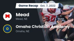 Recap: Mead  vs. Omaha Christian Academy  2022