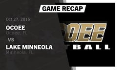 Recap: Ocoee  vs. Lake Minneola  2016