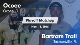 Matchup: Ocoee vs. Bartram Trail  2016