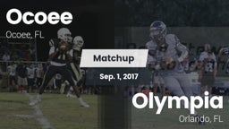 Matchup: Ocoee vs. Olympia  2017