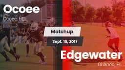 Matchup: Ocoee vs. Edgewater  2017