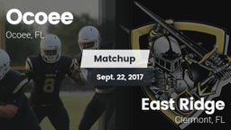 Matchup: Ocoee vs. East Ridge  2017