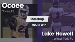 Matchup: Ocoee vs. Lake Howell  2017