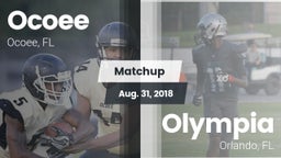 Matchup: Ocoee vs. Olympia  2018