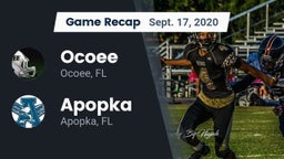 Recap: Ocoee  vs. Apopka  2020