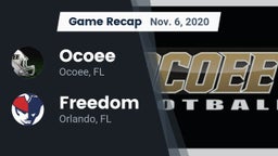 Recap: Ocoee  vs. Freedom  2020