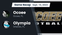 Recap: Ocoee  vs. Olympia  2023