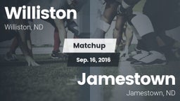 Matchup: Williston vs. Jamestown  2016
