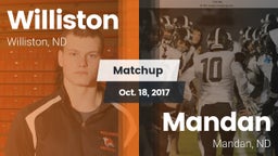 Matchup: Williston vs. Mandan  2017