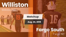 Matchup: Williston vs. Fargo South  2018