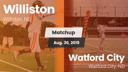 Matchup: Williston vs. Watford City  2019
