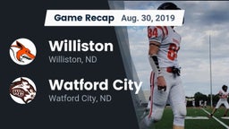 Recap: Williston  vs. Watford City  2019