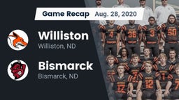 Recap: Williston  vs. Bismarck  2020