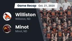 Recap: Williston  vs. Minot  2020