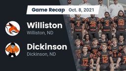 Recap: Williston  vs. Dickinson  2021
