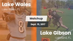 Matchup: Lake Wales vs. Lake Gibson  2017