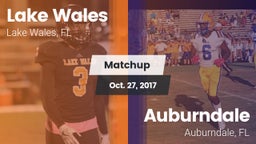 Matchup: Lake Wales vs. Auburndale  2017