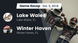 Recap: Lake Wales  vs. Winter Haven  2018