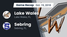 Recap: Lake Wales  vs. Sebring  2018