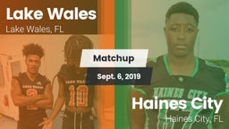 Matchup: Lake Wales vs. Haines City  2019
