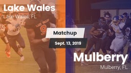 Matchup: Lake Wales vs. Mulberry  2019