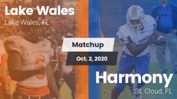 Matchup: Lake Wales vs. Harmony  2020