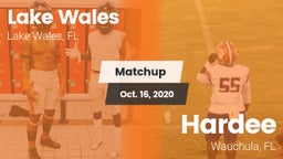 Matchup: Lake Wales vs. Hardee  2020
