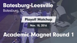 Matchup: Batesburg-Leesville vs. Academic Magnet Round 1 2016