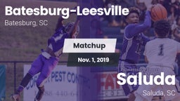 Matchup: Batesburg-Leesville vs. Saluda  2019
