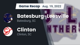 Recap: Batesburg-Leesville  vs. Clinton  2022