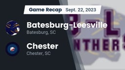 Recap: Batesburg-Leesville  vs. Chester  2023