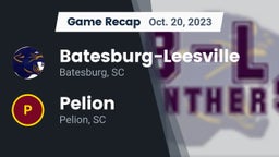 Recap: Batesburg-Leesville  vs. Pelion  2023